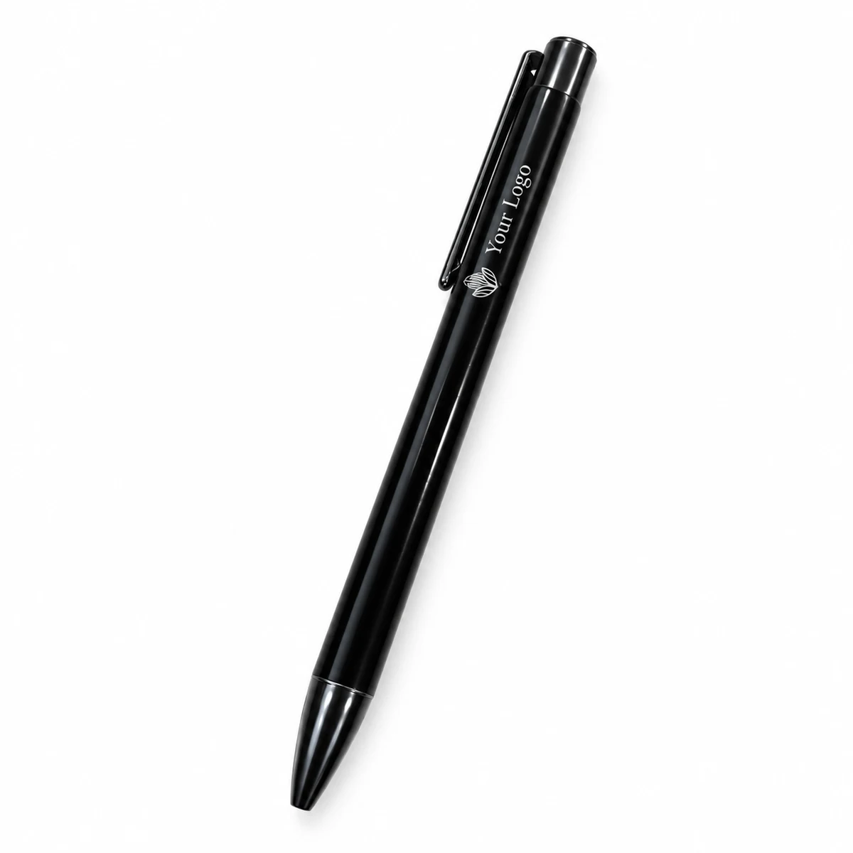 Black Premium Steel Pen - Style 12 - view 2